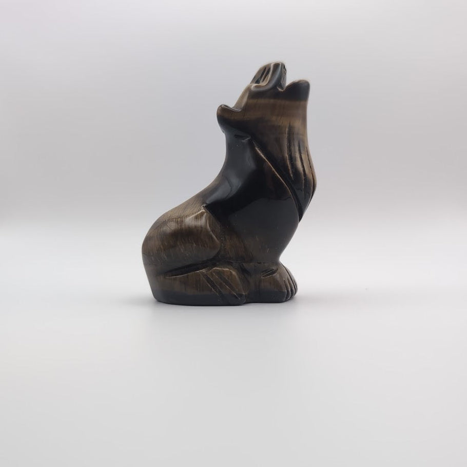 Wolf Carving