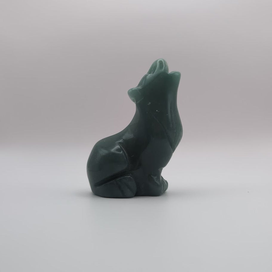 Wolf Carving