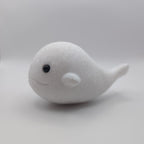 Marble Whale Carving