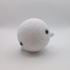 Marble Whale Carving