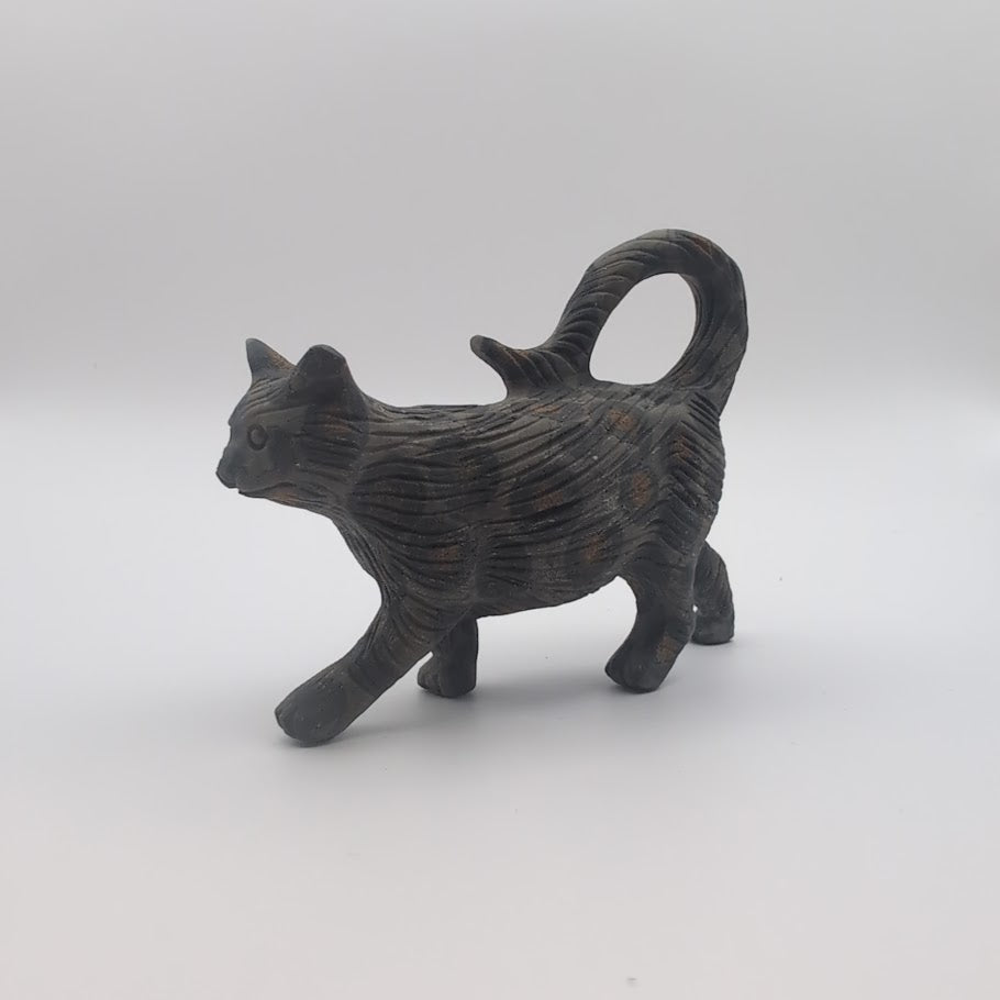 Walking Cat Carving