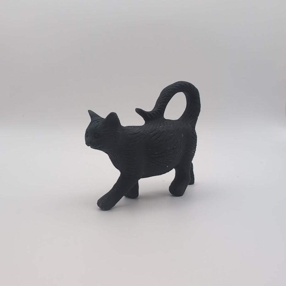 Walking Cat Carving