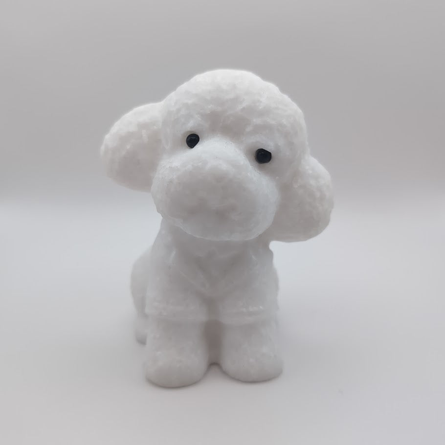Marble Poodle Carving