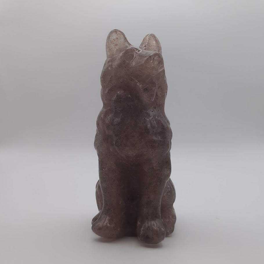Wolf Carving