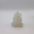 Sitting Elephant Carving