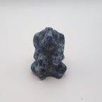 Sitting Elephant Carving