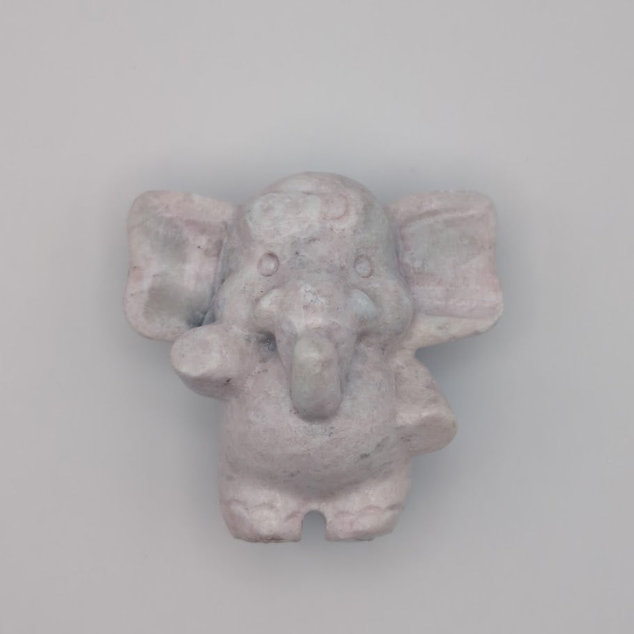 Big Ears Elephant Carving
