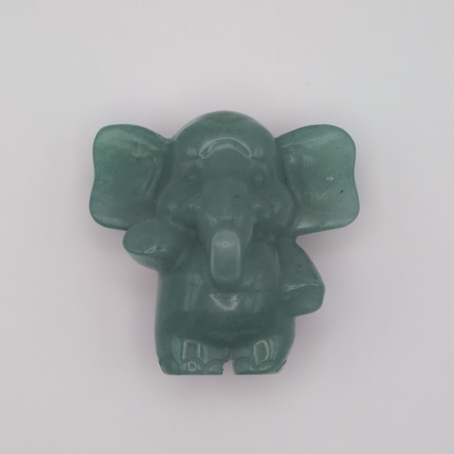 Big Ears Elephant Carving