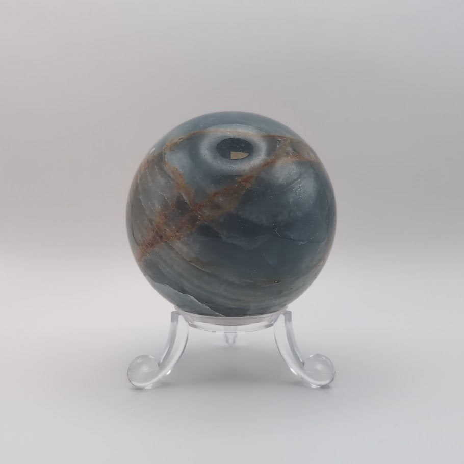 Lemurian Calcite Sphere