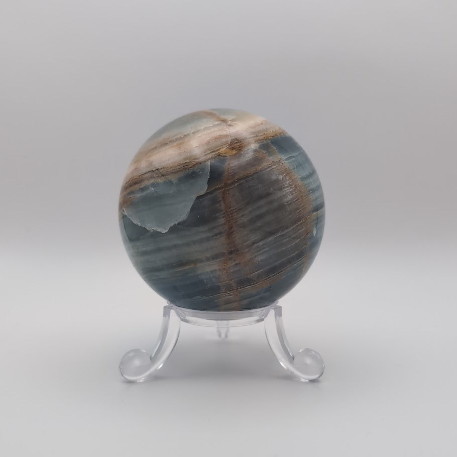 Lemurian Calcite Sphere