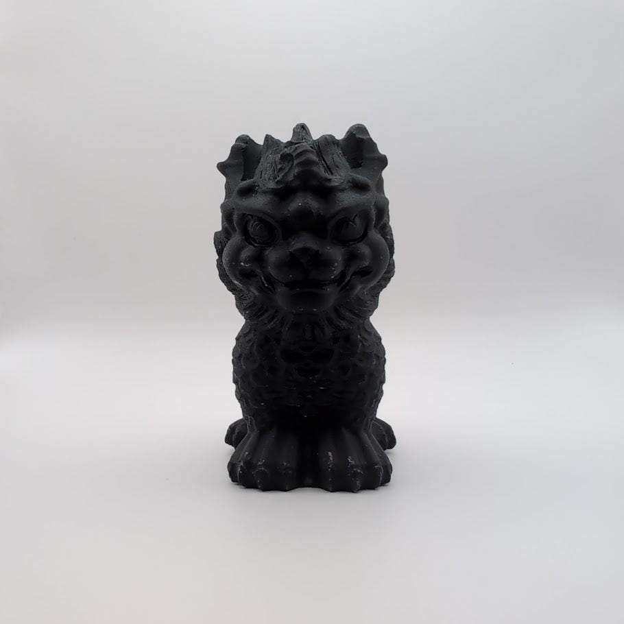 Lion-Dragon Carving