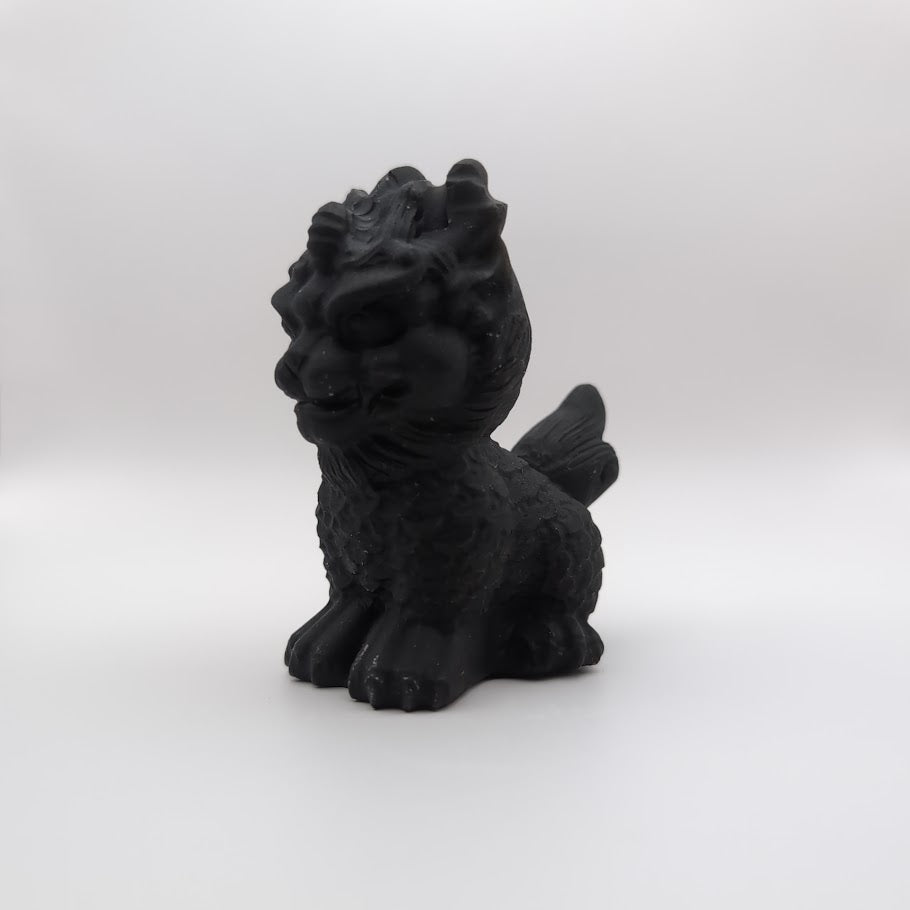 Lion-Dragon Carving
