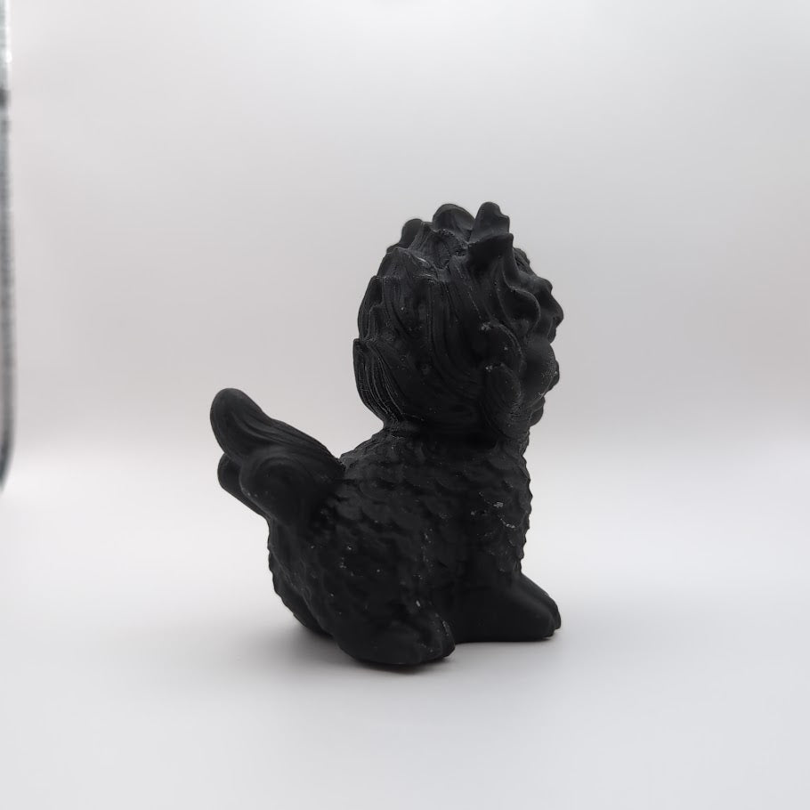 Lion-Dragon Carving