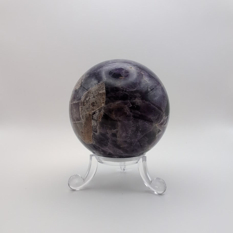 Crazy Lace Amethyst Sphere