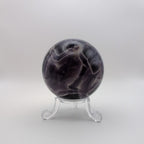 Crazy Lace Amethyst Sphere