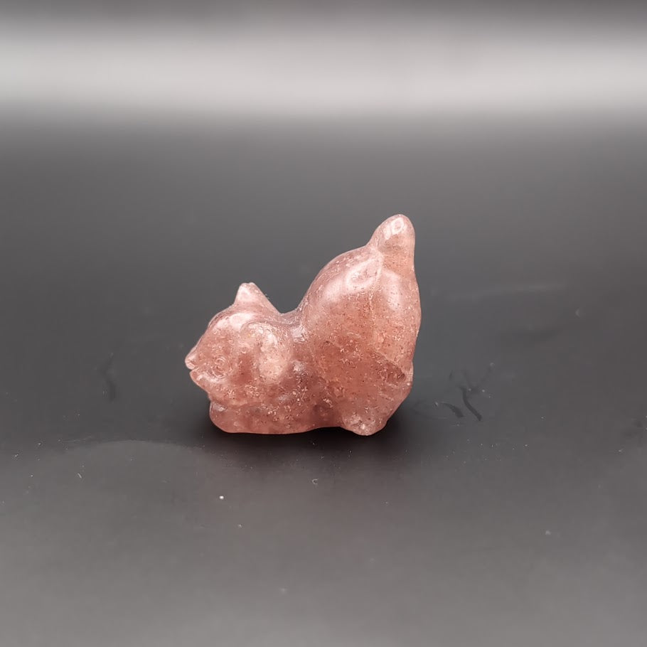 Stretching Cat Carving