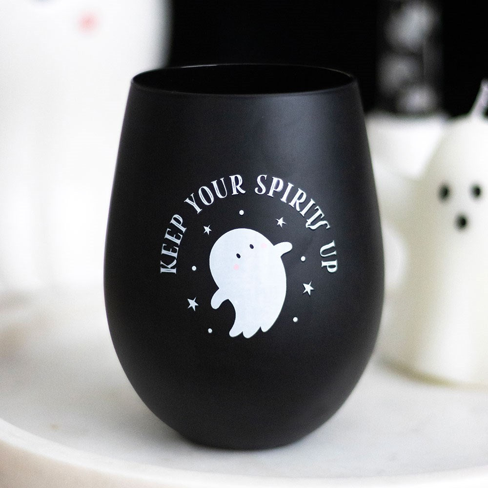 Keep Your Spirits Up Glass