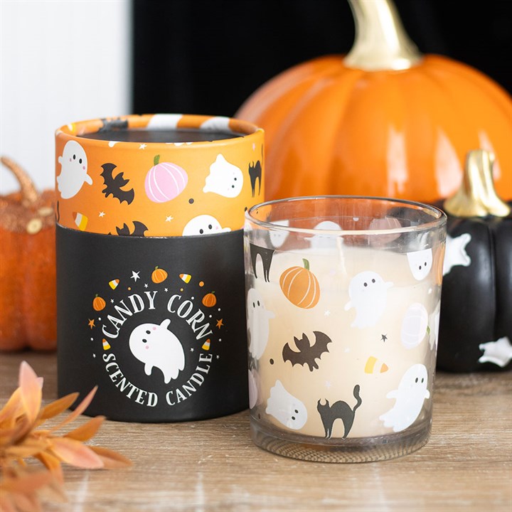 Candy Corn Scented Candle