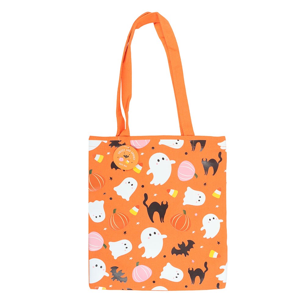 Sweet & Spooky Ghost Tote Bag