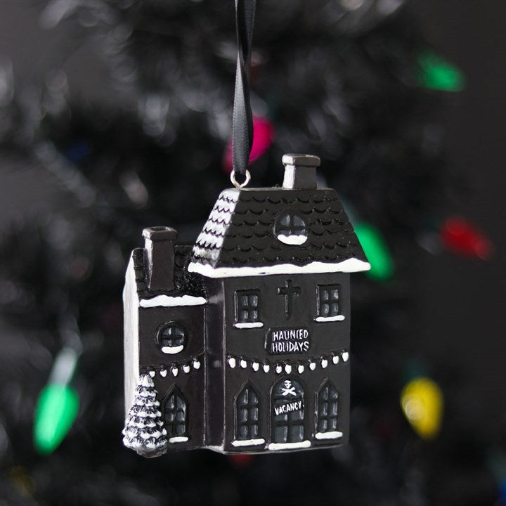 Haunted Holiday House Christmas Decoration