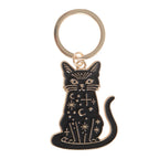 Protector Black Cat Magick Keyring