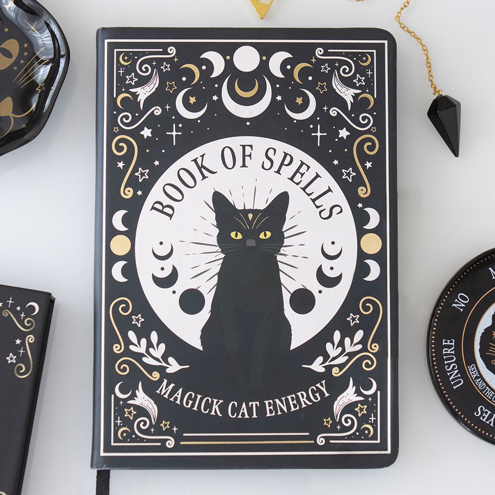 Black Cat Magick A5 Notebook