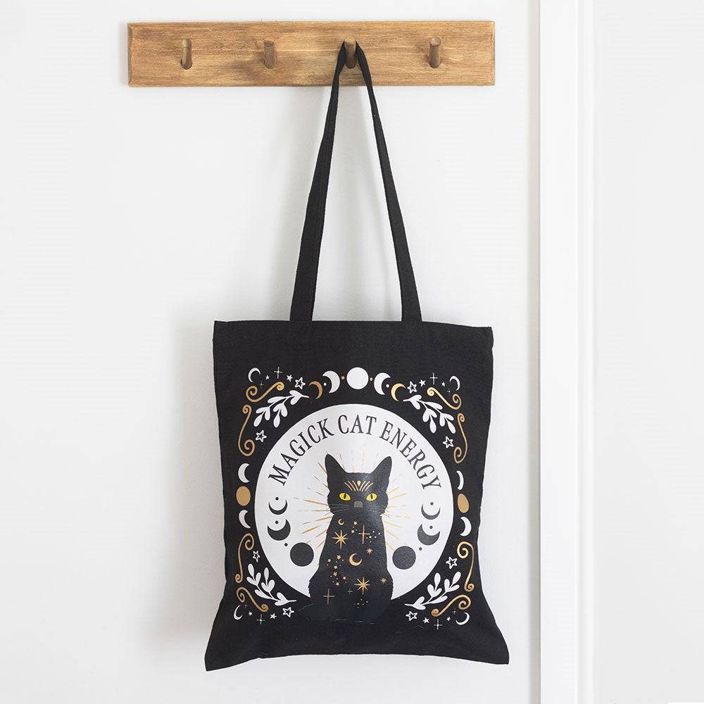 Black Cat Magick Tote Bag