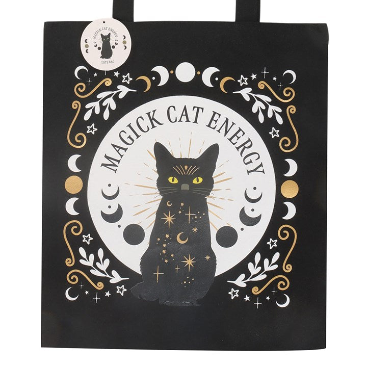 Black Cat Magick Tote Bag