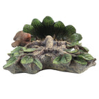 Green Man Wall Bird Bath