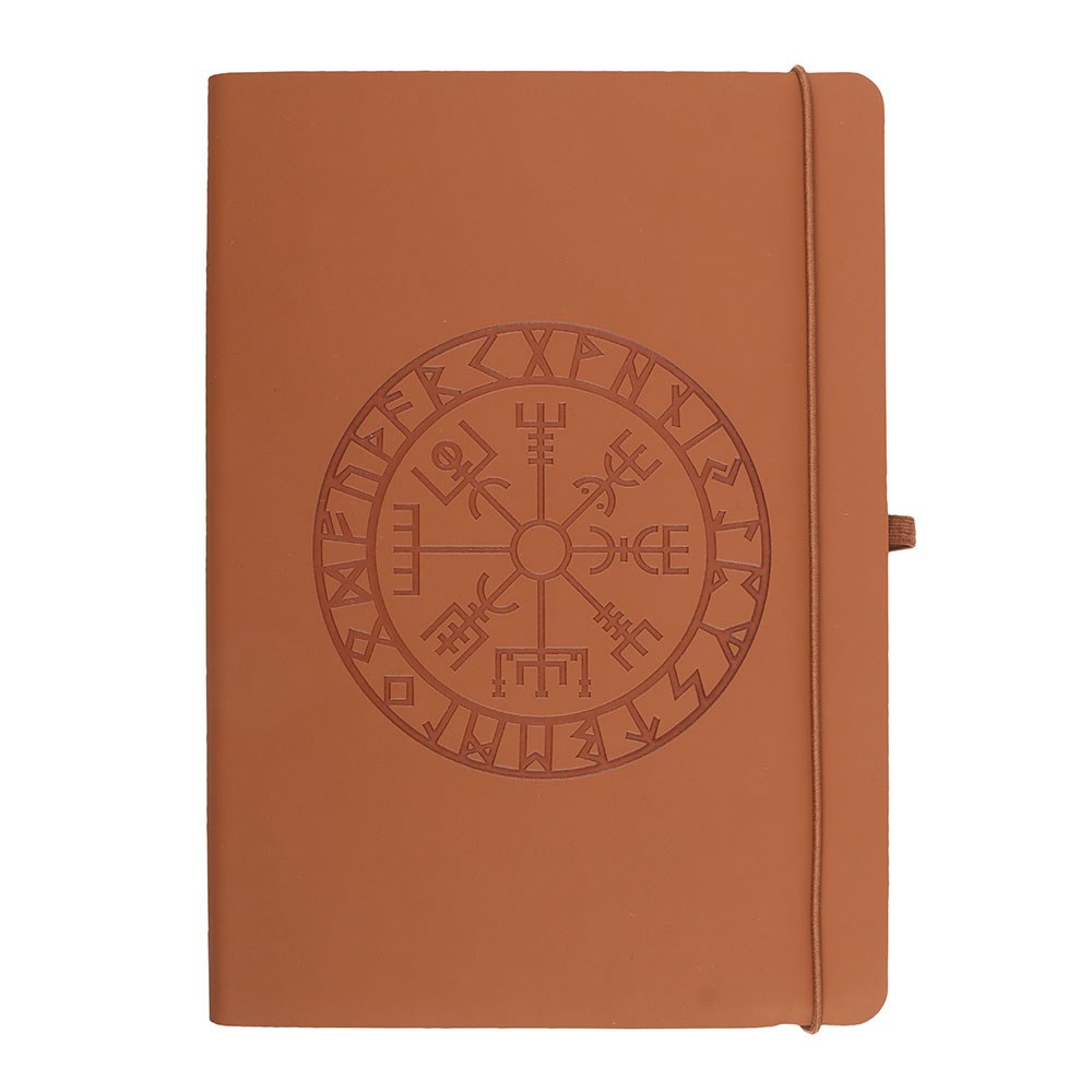 Viking Compass A5 Faux Leather Journal with Pen
