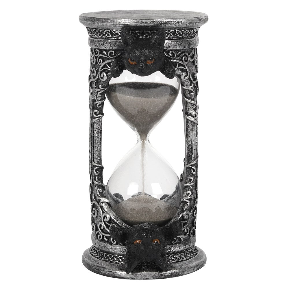 Black Cat Hourglass