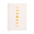 Moon Phase Velvet A5 Notebook
