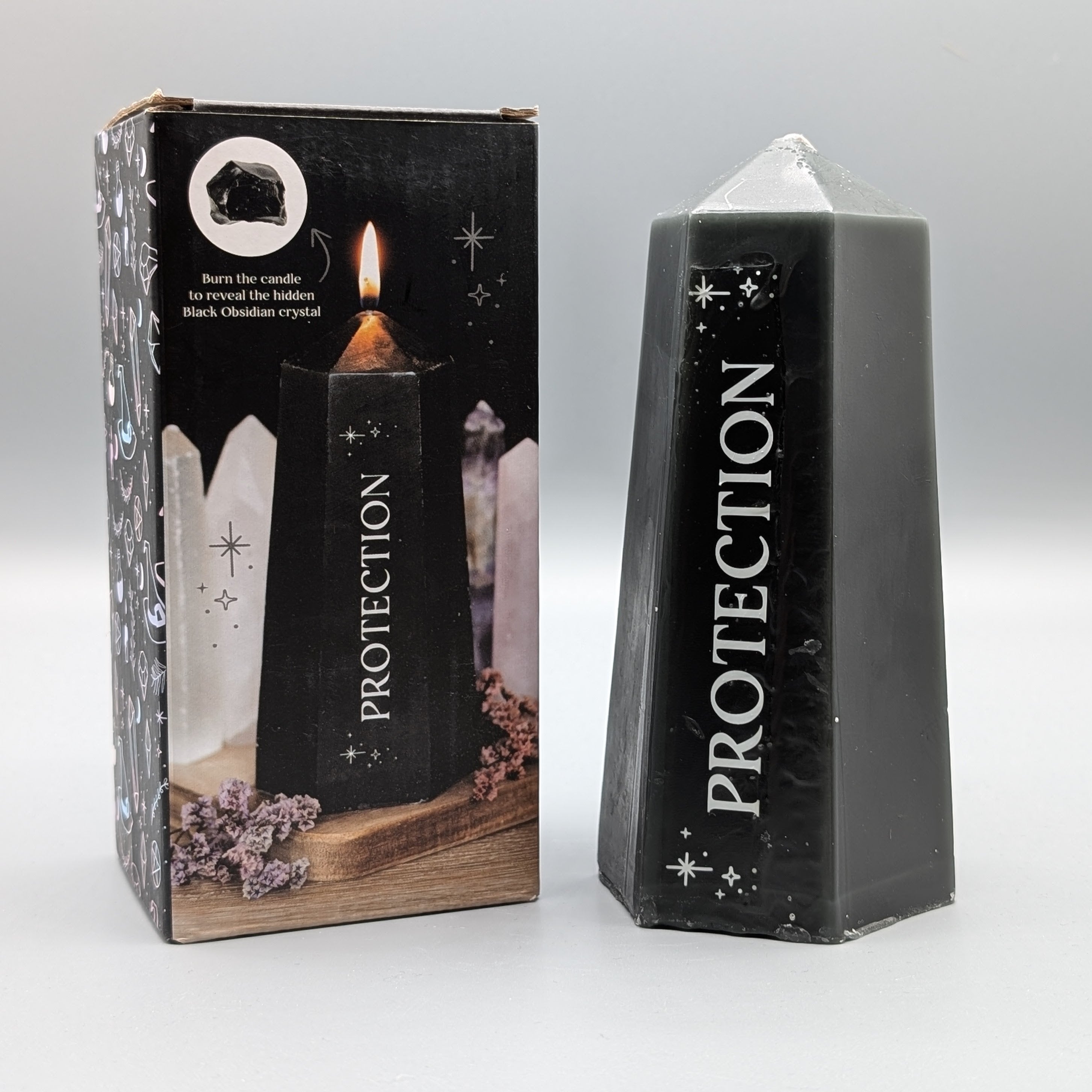 Crystal Pillar Candle