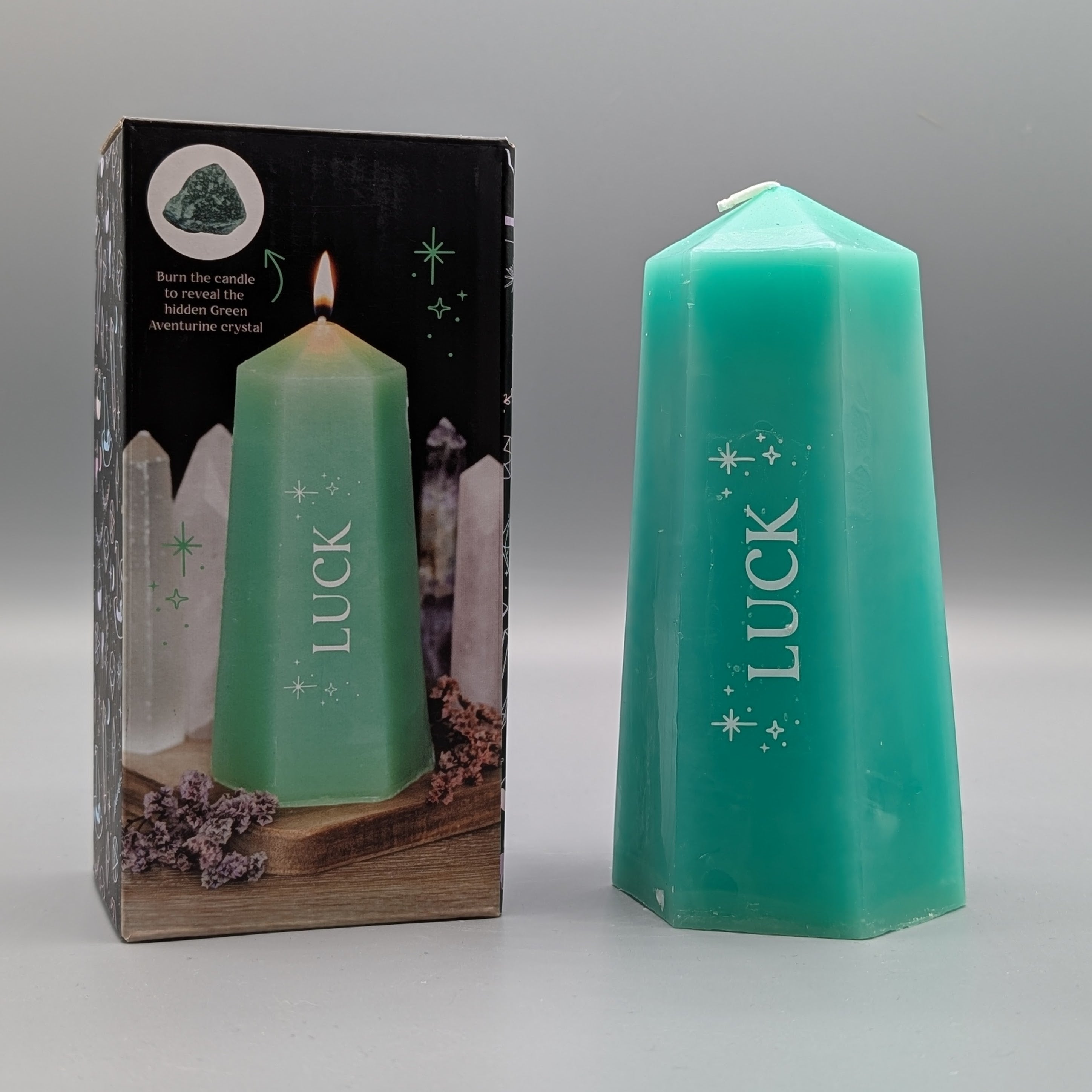 Crystal Pillar Candle