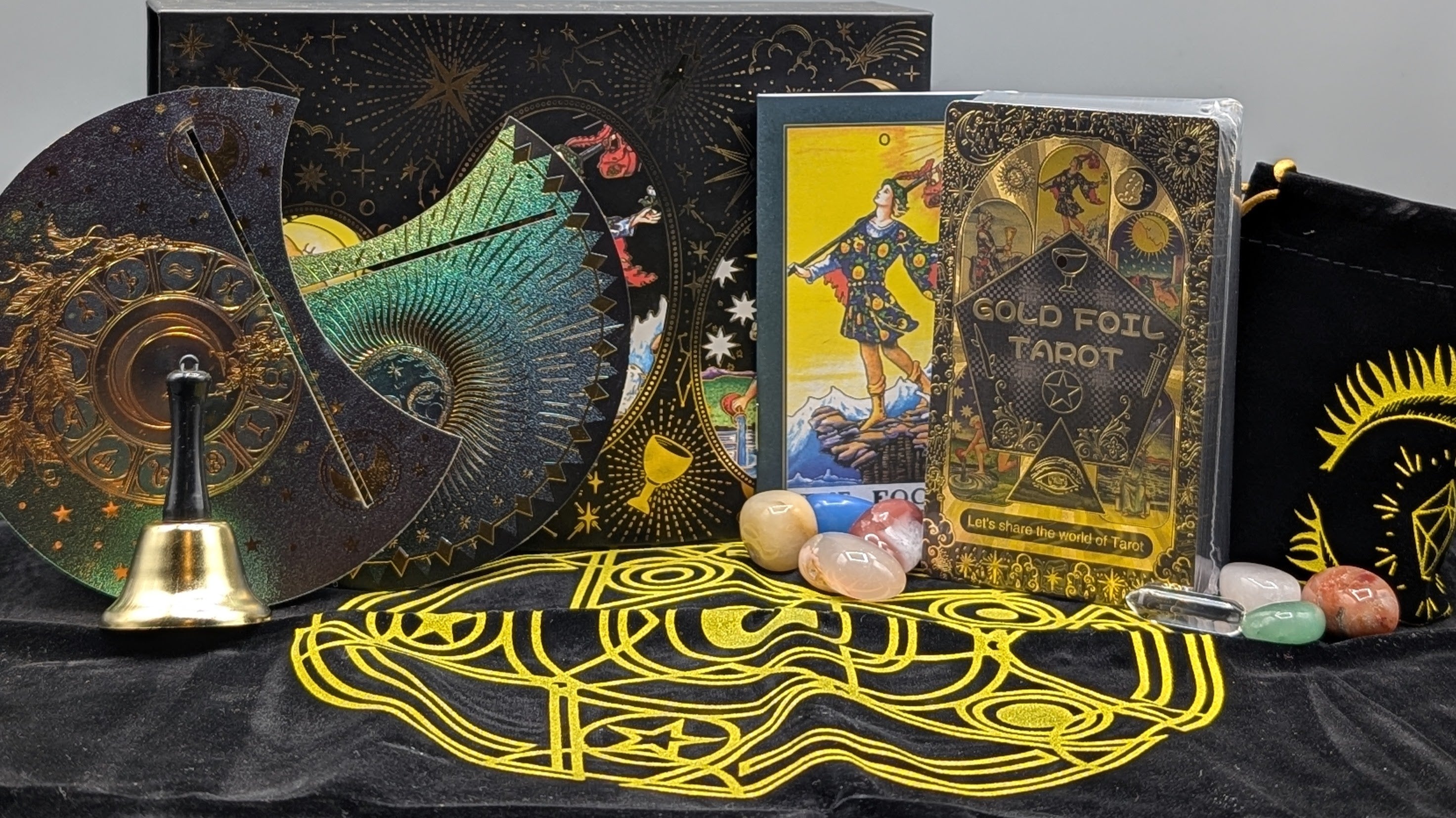 Gold Foil Tarot - Gift Set