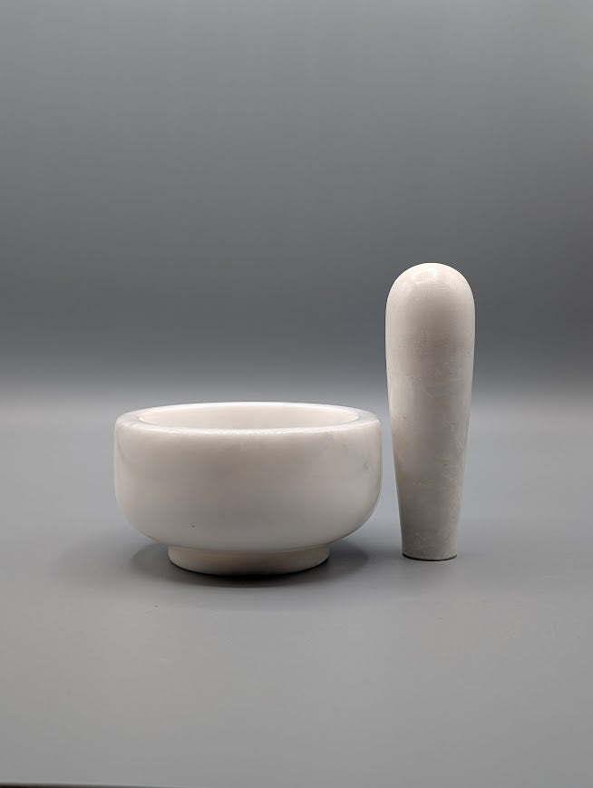 Mortar & Pestle - White