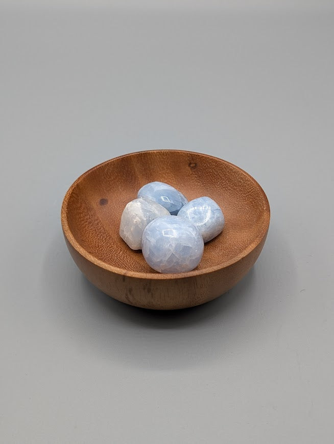Blue Calcite Tumble