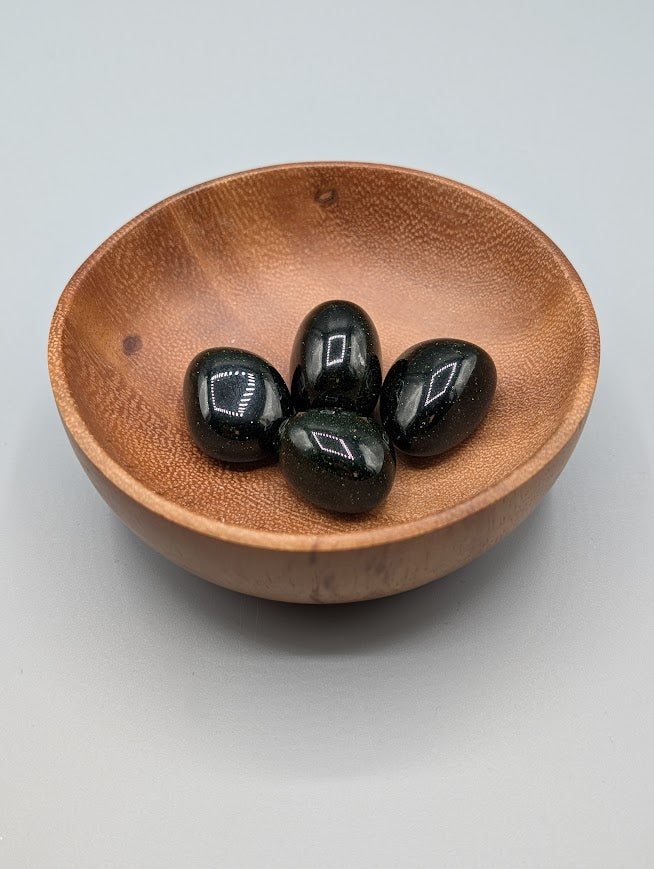 Green Goldstone Tumble