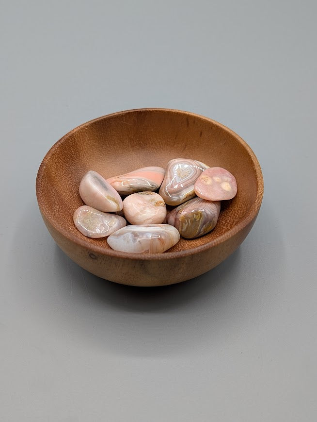 Pink Botswana Agate Tumble