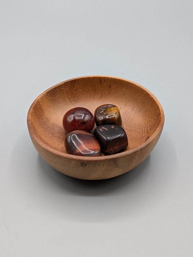 Red Tigers Eye Tumble