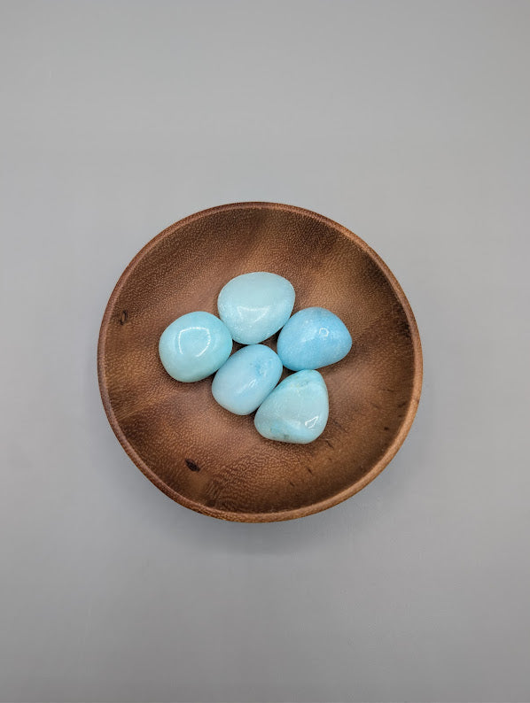 Blue Aragonite Tumble