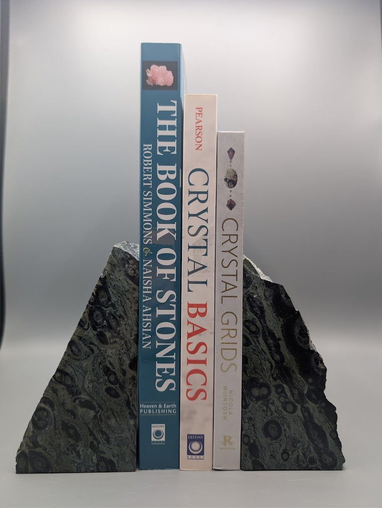 Kambaba Jasper Bookends