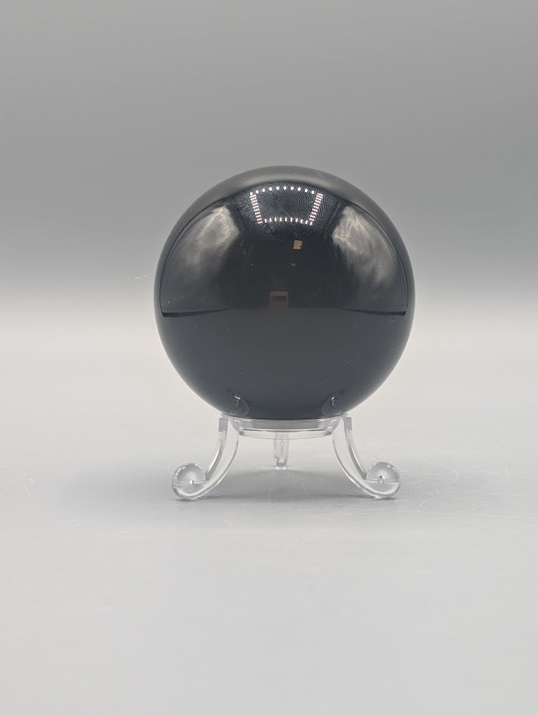 Black Obsidian Sphere