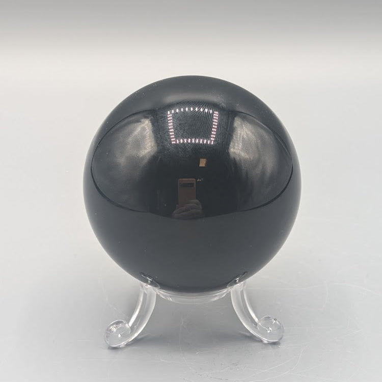 Black Obsidian Sphere