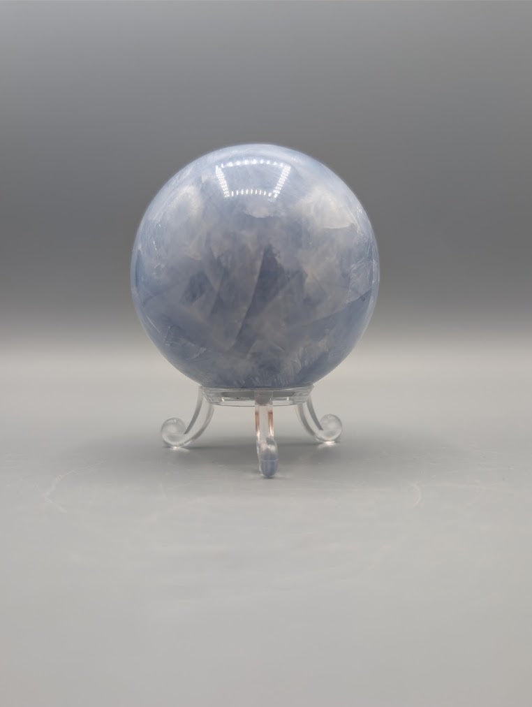 Blue Calcite Sphere