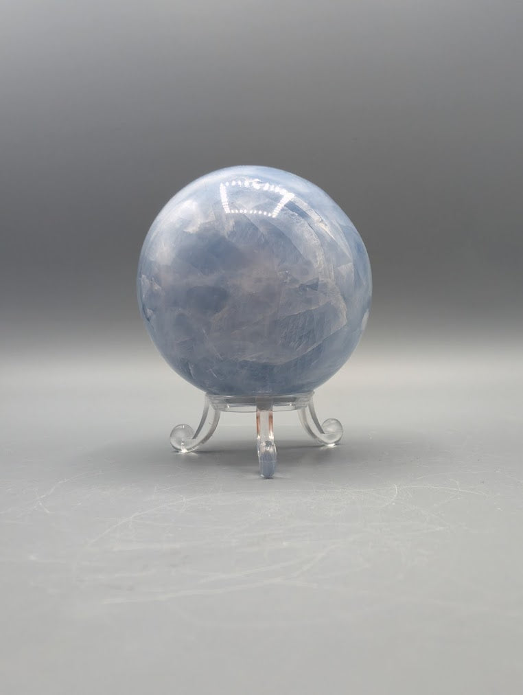 Blue Calcite Sphere