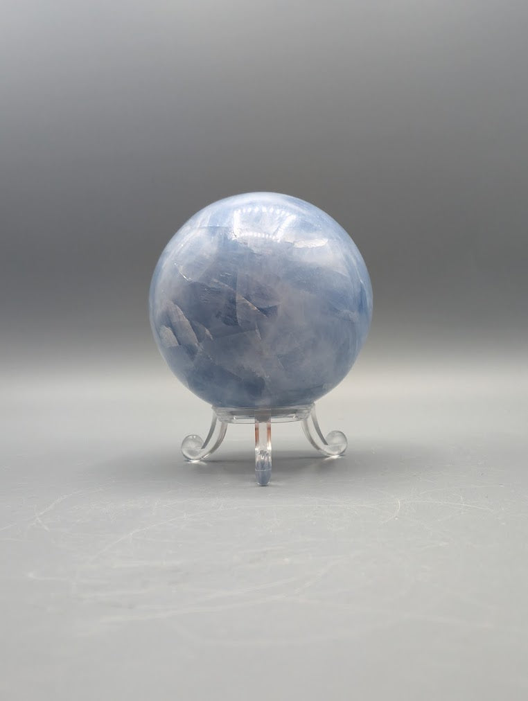 Blue Calcite Sphere