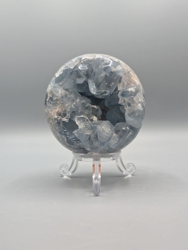 Celestite Geode Sphere