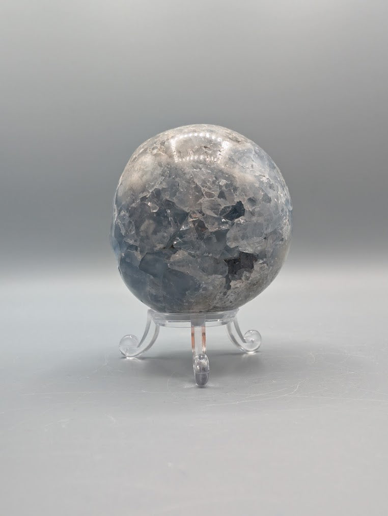 Celestite Geode Sphere