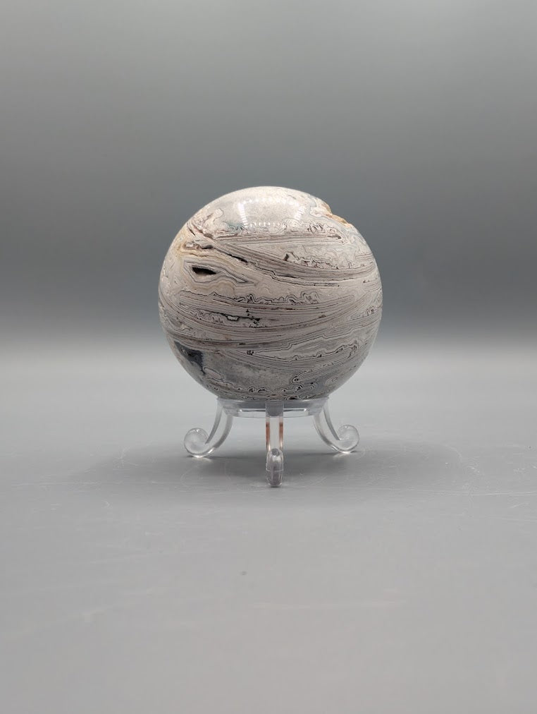 Mexican Crazy Lace Agate Sphere